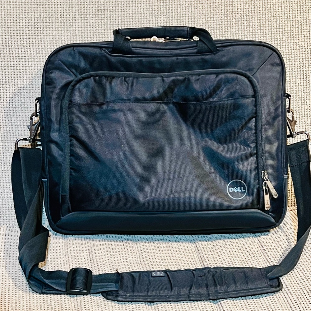 DELL laptop messenger bag in black
